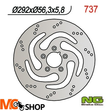 NG737 TARCZA HAMULCOWA HARLEY-DAVIDSON