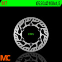 NG817 TARCZA HAMULCOWA GAS GAS 50/125/200/250/300/450/500/515 (220X108X4,5)