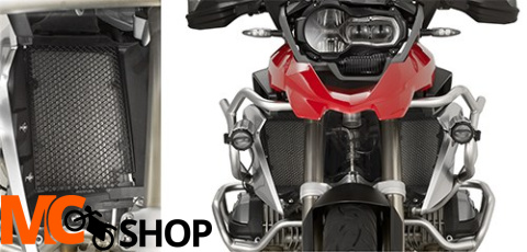 KAPPA KPR5108 OSŁONA CHŁODNICY BMW R 1200GS (13-16), R 1200GS ADVENTURE (14-16) CZARNA (PARA)