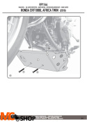 KAPPA RP1144 OSŁONA SILNIKA ALUMINIOWA HONDA CRF 1000L Africa Twin (16)