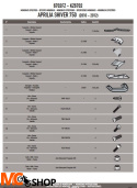 Givi 6702FZ stelaż Monorack Aprilla Shiver 750