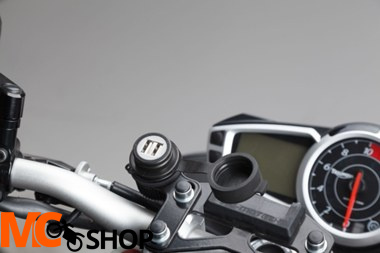 SW-MOTECH EMA.00.107.11300 GNIAZDO ZAPALNICZKI Z USB 12V