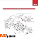 GIVI Z41FNM E41 CZARNA BOTTOM SHELL