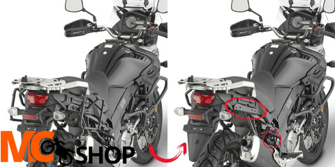 GIVI PLR3112 STELAŻ BOCZNY DL 650 V-STROM 2017