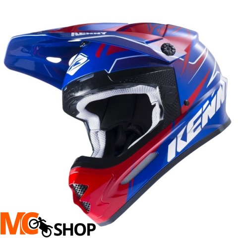 KENNY KASK TRACK BLUE/RED