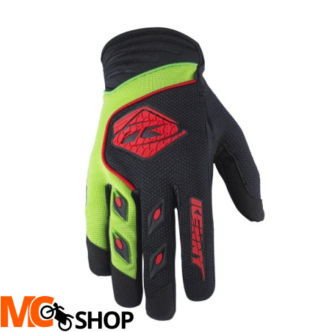 KENNY RĘKAWICE TRACK BLACK/GREEN/RED