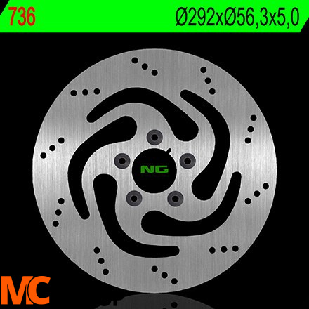 NG 736 TARCZA HAMULCOWA PRZÓD HARLEY-DAVIDSON