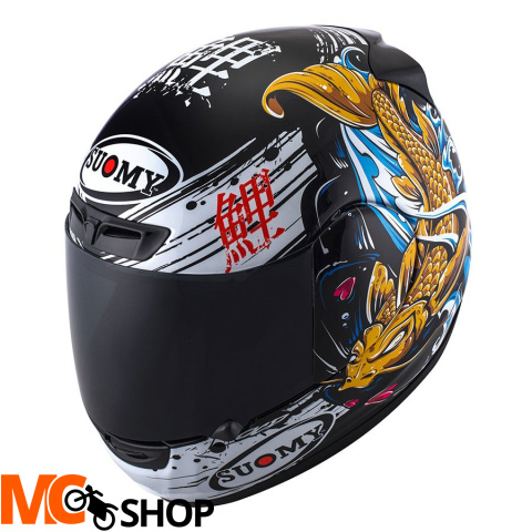 Kask SUOMY APEX JAPAN BLACK/GOLD integralny
