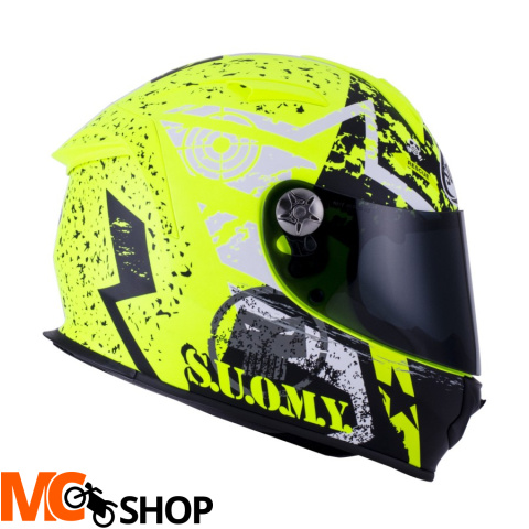 Kask SUOMY SR SPORT STARS YELLOWintegralny
