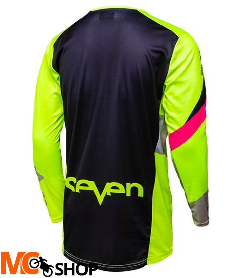 KOSZULKA SEVEN ANNEX IGNITE BLACK/FLO YELLOW 2018