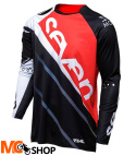 KOSZULKA SEVEN RIVAL MILITANT RED/BLACK 2018