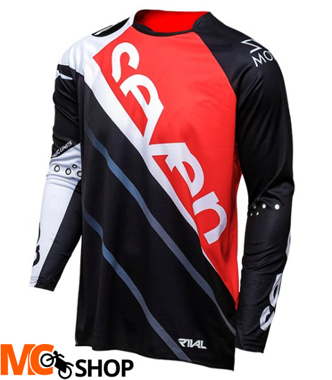 KOSZULKA SEVEN RIVAL MILITANT RED/BLACK 2018