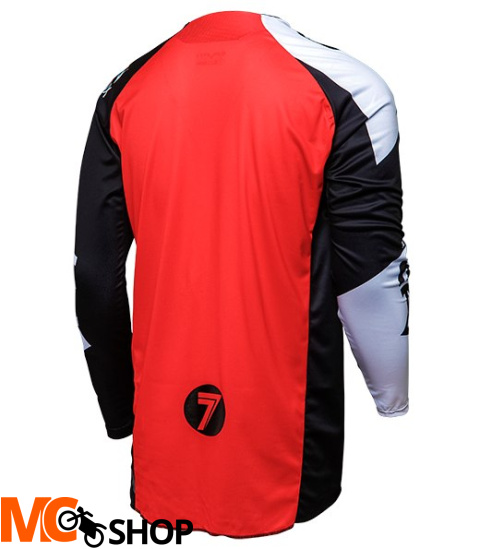 KOSZULKA SEVEN RIVAL MILITANT RED/BLACK 2018