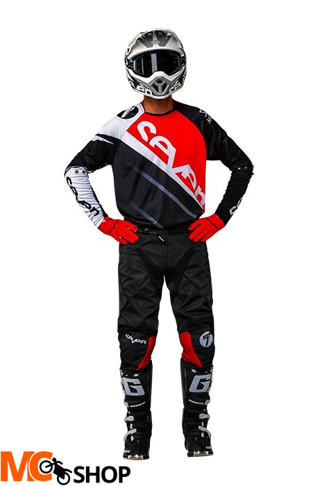 KOSZULKA SEVEN RIVAL MILITANT RED/BLACK 2018