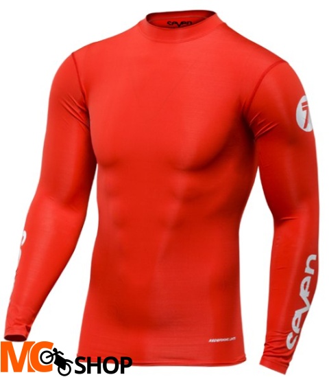 KOSZULKA SEVEN ZERO COMPRESSION CORAL 2018
