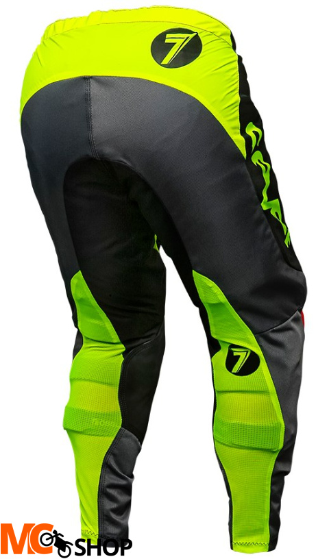 SPODNIE SEVEN ANNEX IGNITE BLACK/FLO YELLOW 2018