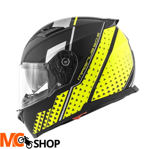 GIVI KASK 50,5 TRIDON MAGNUS INTEGRALNY Z BLĘDĄ CZARNY MAT Z FLUO