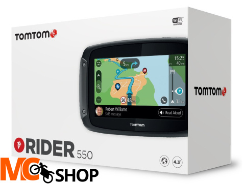 Nawigacja motocyklowa TomTom Rider 550 Premium Pack