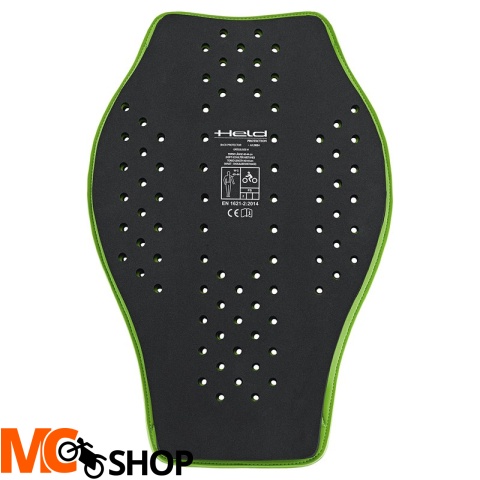 OCHRANIACZ PLECÓW HELD BLACK/GREEN