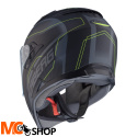 CABERG JACKAL CZARNY MAT/SZ/Ż FLUO KASK INTEGRALNY