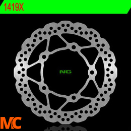 NG1419X TARCZA HAMULCOWA PRZÓD KAWASAKI EX 250/300