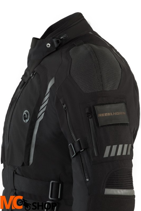 KURTKA TEKSTYLNA REBELHORN PATROL BLACK