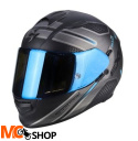 SCORPION KASK EXO-510 AIR ROUTE MATT BK-BLUE