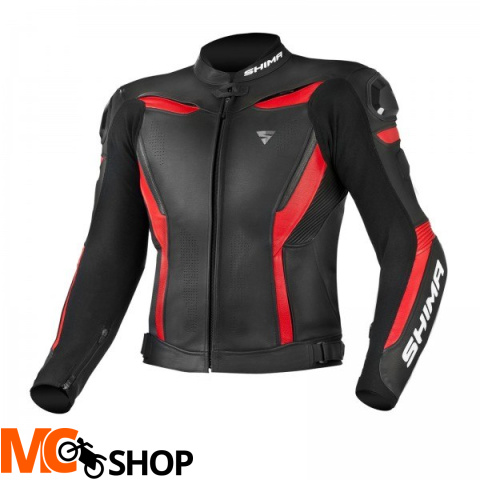 SHIMA CHASE RED KURTKA SKÓRZANA