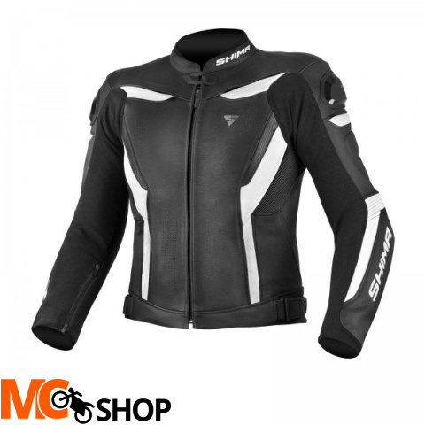 SHIMA CHASE WHITE KURTKA SKÓRZANA