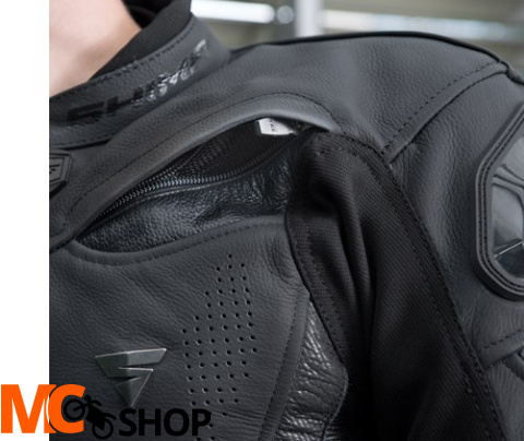 SHIMA CHASE RED KURTKA SKÓRZANA