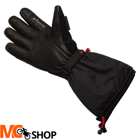 GLOVII GS9 ogrzewane rękawice narciarskie z bate.