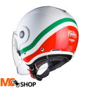 CABERG KASK JET UPTOWN ITALIA BIAŁY/ZIELONY/CZER