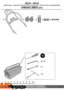 KAPPA KR4124 STELAŻ KUFRA CENTRALNEGO KAWASAKI Z 900 RS (18)