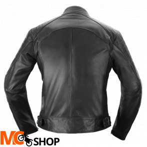 BUSE Kurtka motocyklowa skórzana Brooklyn czarna