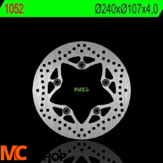 NG1052 TARCZA HAMULCOWA DUCATI 999 BIPOSTO 02-06