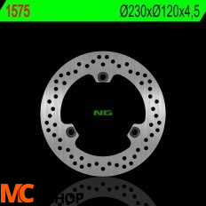 NG1575 TARCZA HAMULCOWA YAMAHA NMAX 125 15-18 (ABS