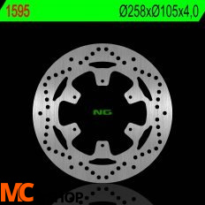 NG1595 TARCZA HAMULCOWA PIAGGIO MP3 300/350/500 16