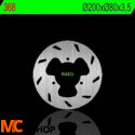 NG368 TARCZA HAMULCOWA RR 5005-08, RS 1 50 99 (22X