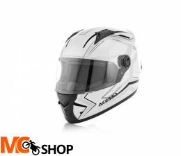 Acerbis Kask Full Face FS-807 biało - czarny