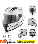 Acerbis Kask Full Face FS-807 biało - czarny