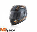 Acerbis Kask Full Face FS-807 czarno-pomarańczowy