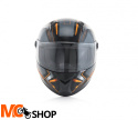 Acerbis Kask Full Face FS-807 czarno-pomarańczowy