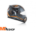 Acerbis Kask Full Face FS-807 czarno-pomarańczowy