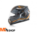 Acerbis Kask Full Face FS-807 czarno-pomarańczowy