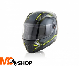 Acerbis Kask Full Face FS-807 czarno - żółty