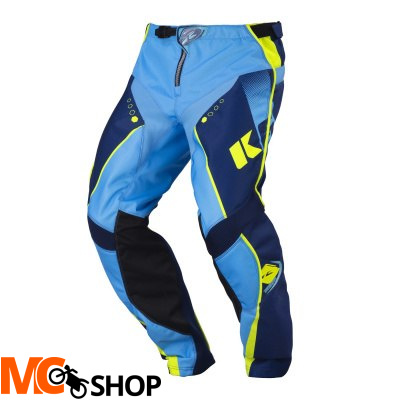 KENNY SPODNIE TRACK NAVY/CYAN/YELLOW