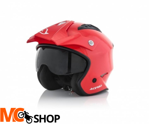 Acerbis Kask Aria czerwony