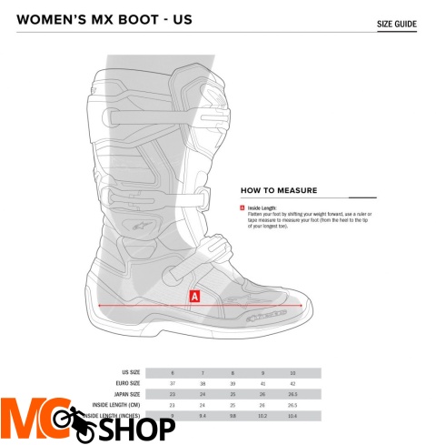 ALPINESTARS(MX) buty Stella TECH 3 4W cross/enduro