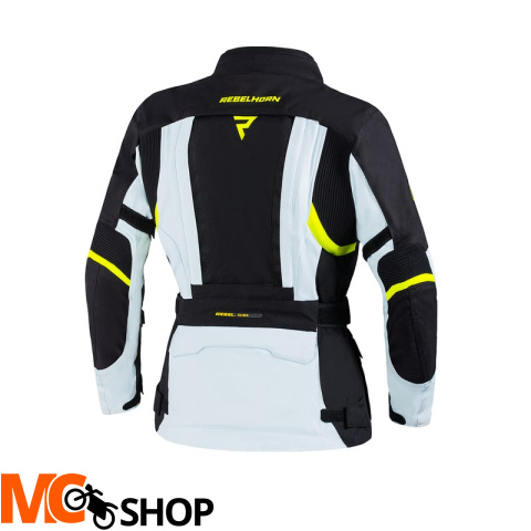 REBELHORN KURTKA HARDY II LADY GREY/BLACK/FLO YELL