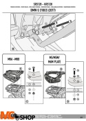 GIVI SR5126 STELAŻ KUFRA CENTARLNEGO BEZ PŁYTY BMW G 310 GS